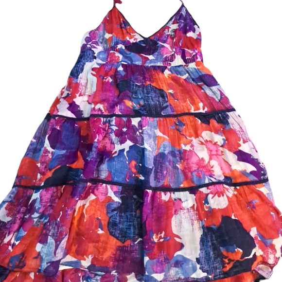 EUC Free Flow Aeropostale blo halter sundress . Sz Medium - Picture 9 of 17